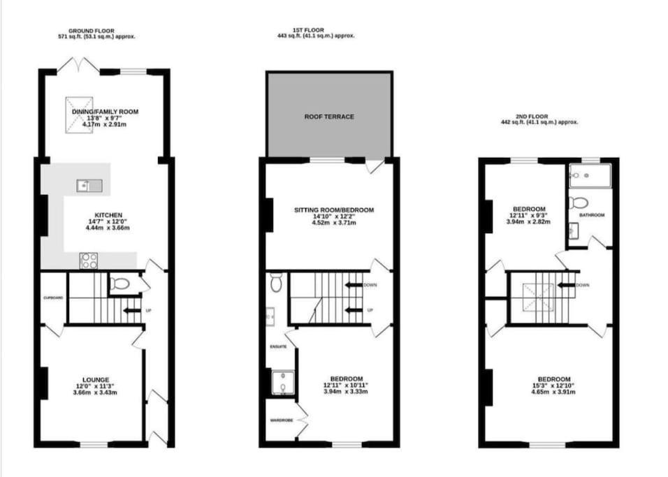 Three Storey Clifton Town House Bristol Exterior foto